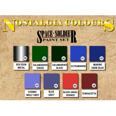 nostalgia '88 Space Soldier Paint Set - 9 bottles
